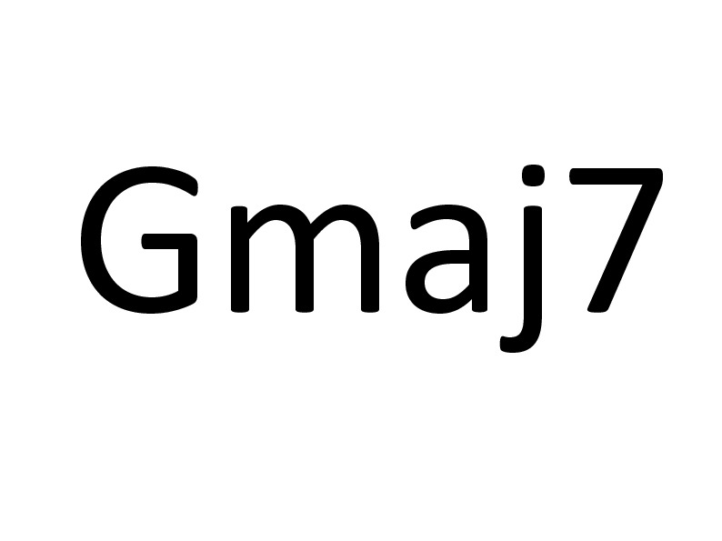 Gmaj7